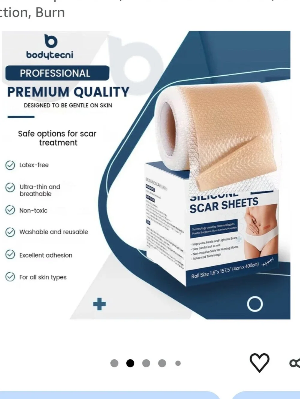 Silicone Scar Sheet